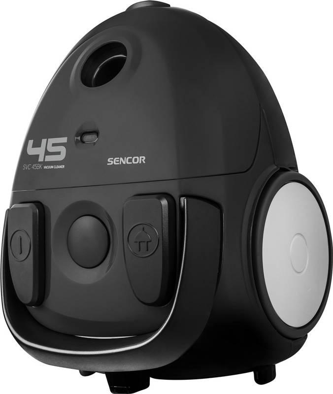 Podlahový vysavač Sencor SVC 45BK-EUE3 černý, Podlahový, vysavač, Sencor, SVC, 45BK-EUE3, černý