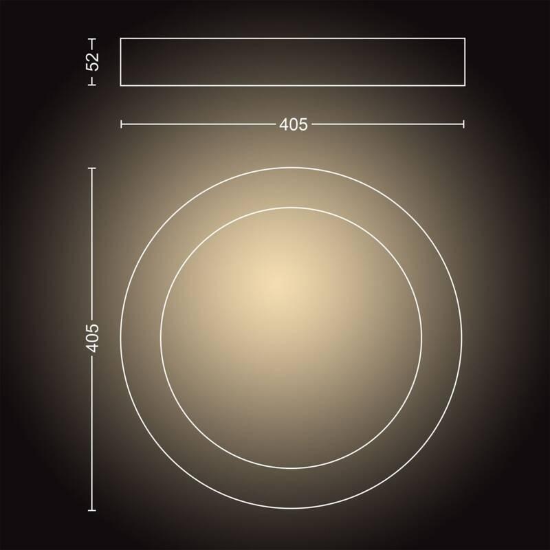 Stropní svítidlo Philips Hue Adore White Ambiance kruhové 40,5cm