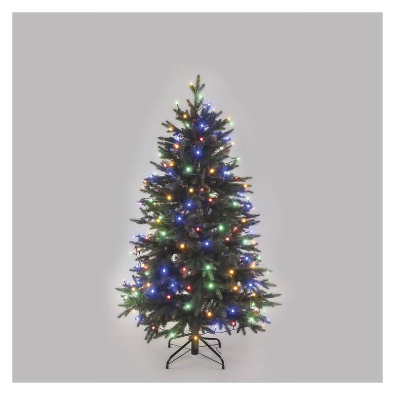 Vánoční osvětlení EMOS 200 LED cherry řetěz - kuličky, 20 m, venkovní i vnitřní, multicolor, programy, Vánoční, osvětlení, EMOS, 200, LED, cherry, řetěz, kuličky, 20, m, venkovní, i, vnitřní, multicolor, programy