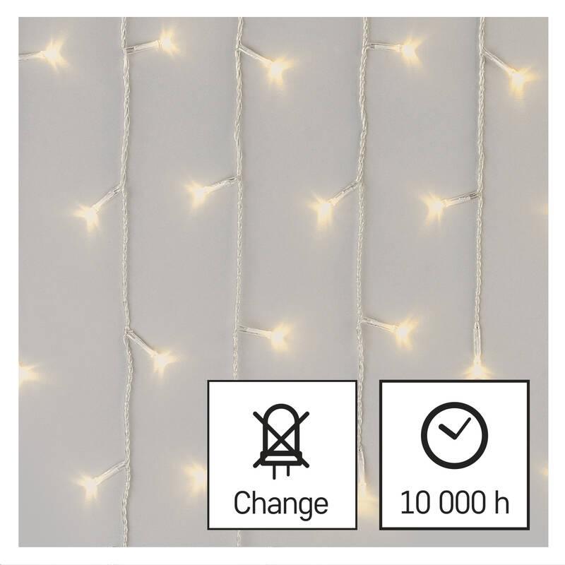 Vánoční osvětlení EMOS 300 LED rampouchy, 5 m, venkovní i vnitřní, teplá bílá, ovladač, programy, časovač, Vánoční, osvětlení, EMOS, 300, LED, rampouchy, 5, m, venkovní, i, vnitřní, teplá, bílá, ovladač, programy, časovač