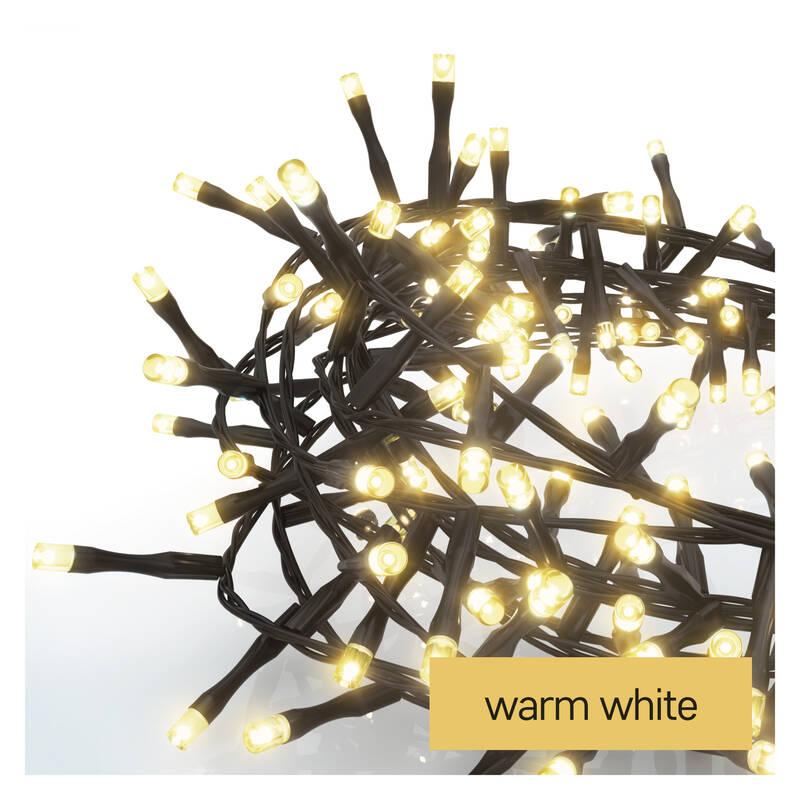 Vánoční osvětlení EMOS 300 LED řetěz - ježek, 6 m, venkovní i vnitřní, teplá bílá, časovač, Vánoční, osvětlení, EMOS, 300, LED, řetěz, ježek, 6, m, venkovní, i, vnitřní, teplá, bílá, časovač