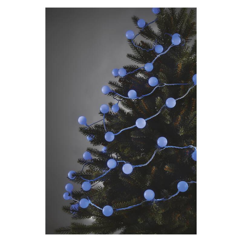 Vánoční osvětlení EMOS 40 LED cherry řetěz - kuličky 2,5 cm, 4 m, venkovní i vnitřní, modrá, časovač, Vánoční, osvětlení, EMOS, 40, LED, cherry, řetěz, kuličky, 2,5, cm, 4, m, venkovní, i, vnitřní, modrá, časovač