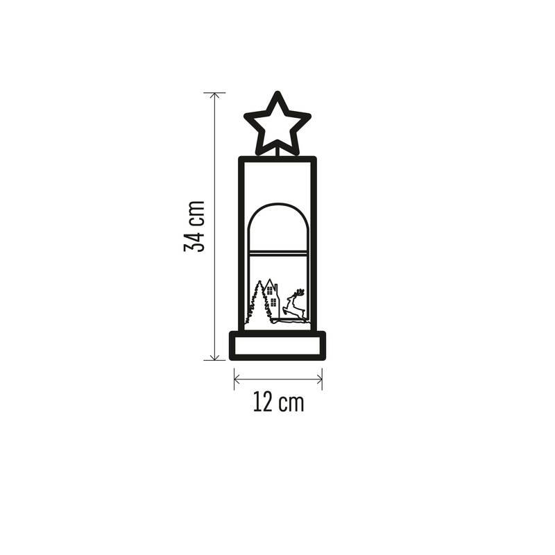 LED dekorace EMOS zimní krajina, 34 cm, 2x AA, vnitřní, teplá bílá, časovač, LED, dekorace, EMOS, zimní, krajina, 34, cm, 2x, AA, vnitřní, teplá, bílá, časovač