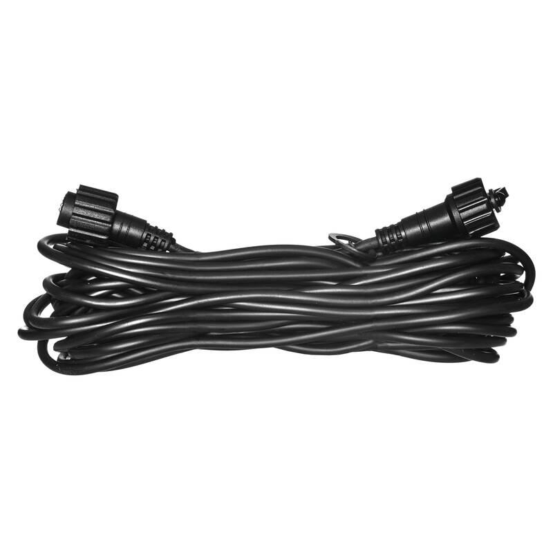Prodlužovací kabel EMOS pro spojovací řetězy Profi černý, 10 m, venkovní i vnitřní