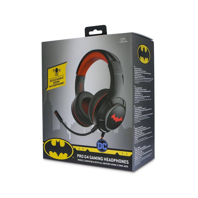 Headset OTL Technologies Batman PRO G4 černý, Headset, OTL, Technologies, Batman, PRO, G4, černý