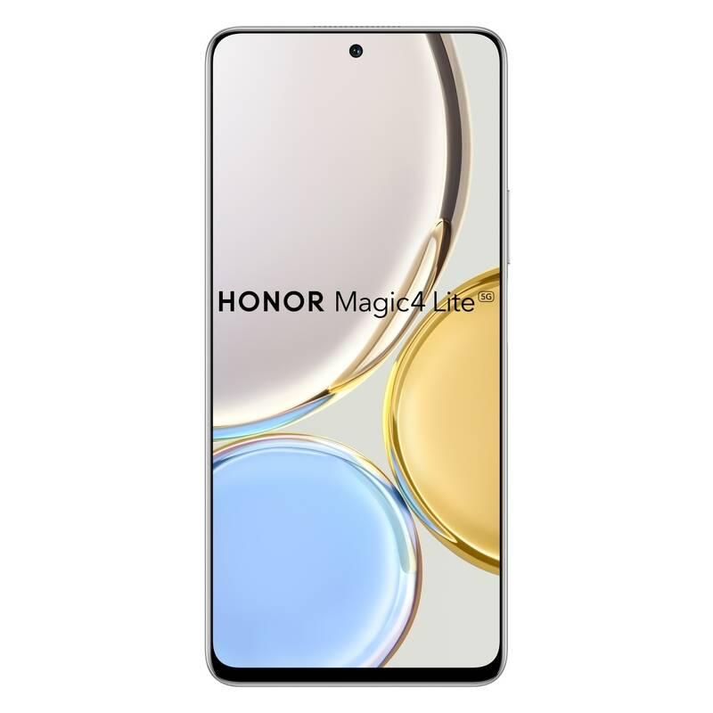 Mobilní telefon Honor Magic4 Lite 5G stříbrný, Mobilní, telefon, Honor, Magic4, Lite, 5G, stříbrný