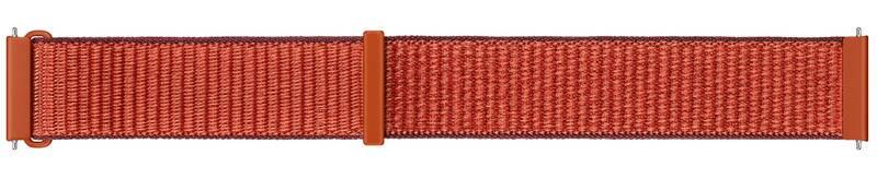 Řemínek Samsung Textilní 20mm červený, Řemínek, Samsung, Textilní, 20mm, červený