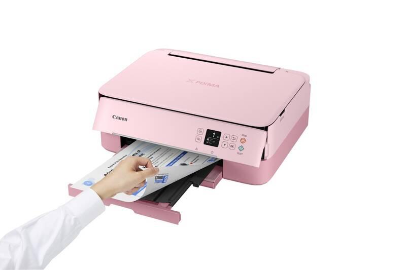 Tiskárna multifunkční Canon PIXMA TS5352A růžový, Tiskárna, multifunkční, Canon, PIXMA, TS5352A, růžový