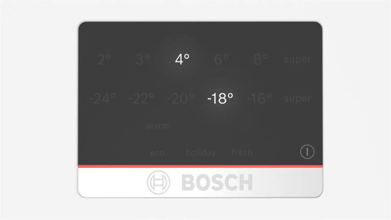 Chladnička s mrazničkou Bosch Serie 4 KGN397WCT