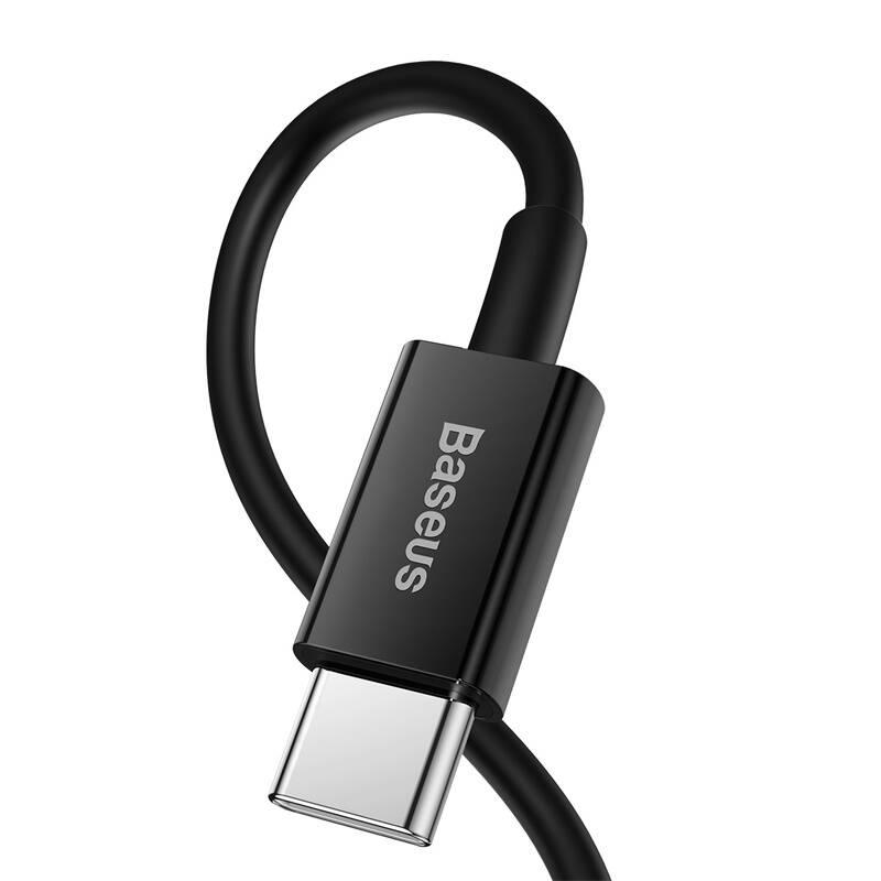 Kabel Baseus Superior Series USB-C Lightning 20W 1m černý, Kabel, Baseus, Superior, Series, USB-C, Lightning, 20W, 1m, černý