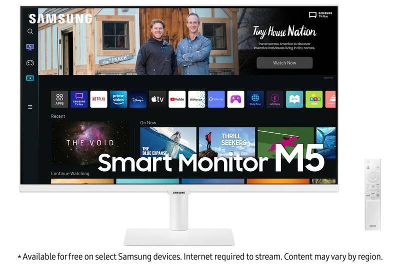 Monitor Samsung Smart Monitor M5 bílý, Monitor, Samsung, Smart, Monitor, M5, bílý