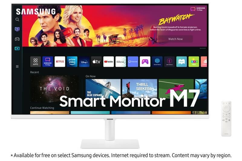 Monitor Samsung Smart Monitor M7 bílý, Monitor, Samsung, Smart, Monitor, M7, bílý