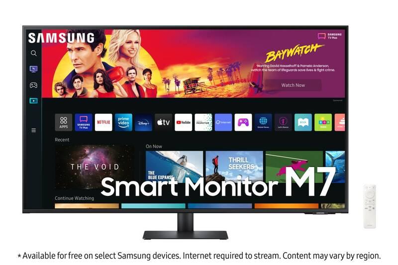 Monitor Samsung Smart Monitor M7 černý