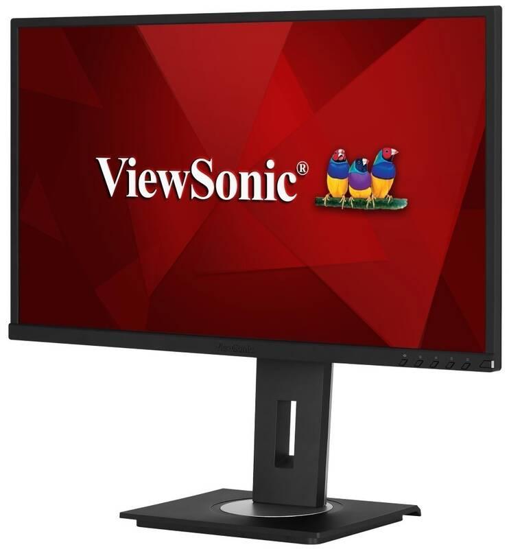 Monitor ViewSonic VG2748 černý stříbrný, Monitor, ViewSonic, VG2748, černý, stříbrný