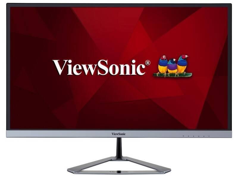 Monitor ViewSonic VX2476-SMHD černý stříbrný, Monitor, ViewSonic, VX2476-SMHD, černý, stříbrný