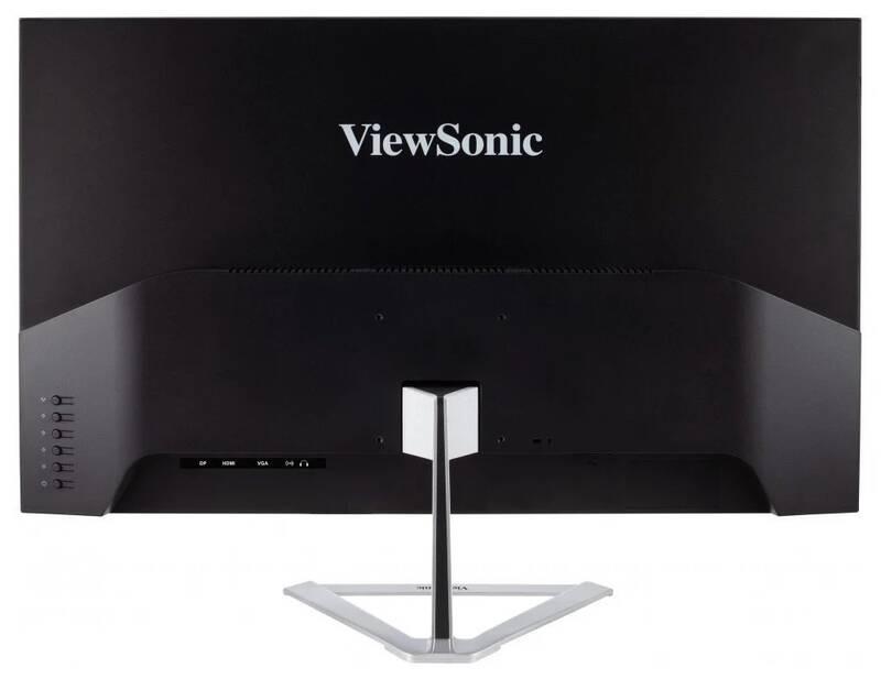 Monitor ViewSonic VX3276-MHD-3 černý stříbrný, Monitor, ViewSonic, VX3276-MHD-3, černý, stříbrný