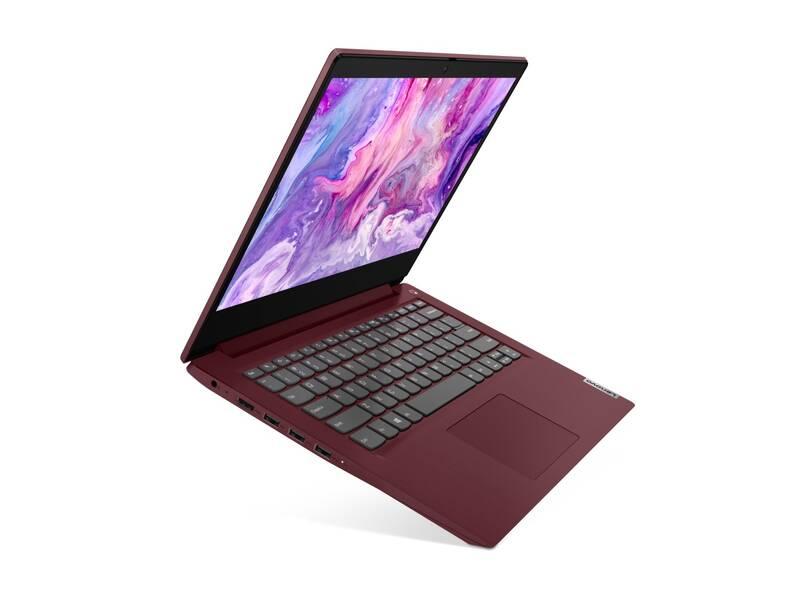 Notebook Lenovo IdeaPad 3 14IGL05 Microsoft 365 pro jednotlivce červený