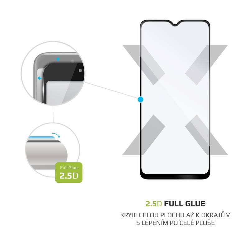 Tvrzené sklo FIXED Full-Cover na Samsung Galaxy A03 černé