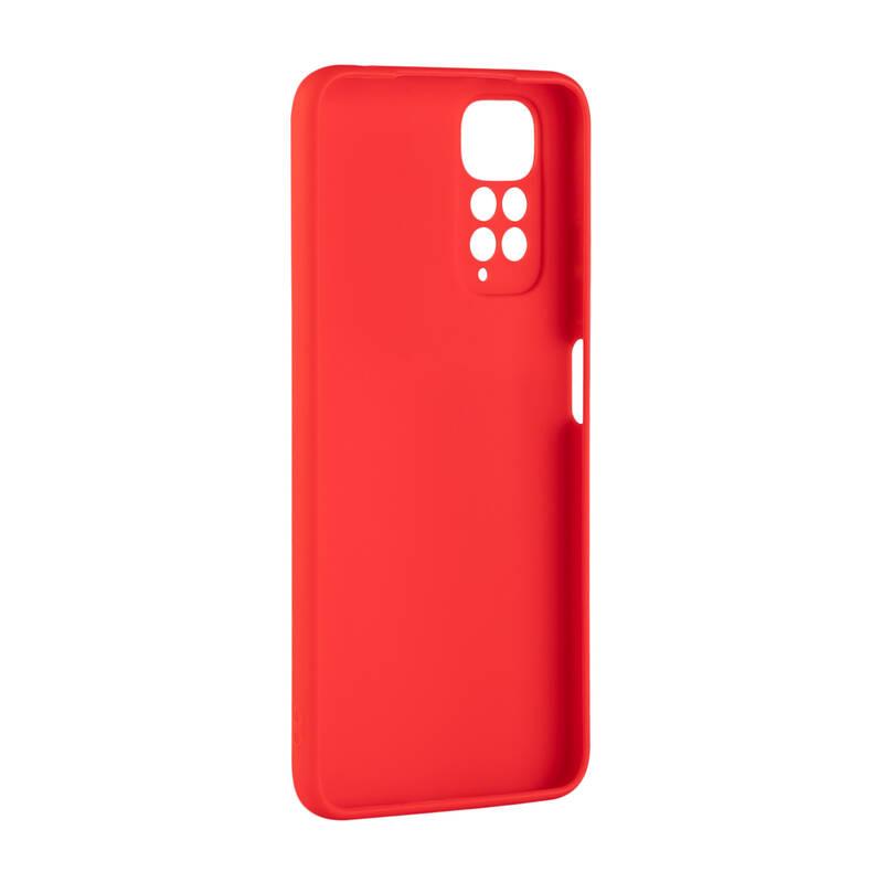Kryt na mobil FIXED Story na Xiaomi Redmi Note 11 červený
