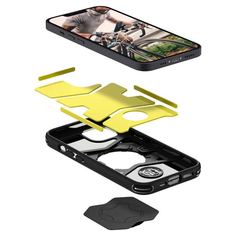 Kryt na mobil Spigen Gearlock Bike Mount Case na Apple iPhone 13 černý