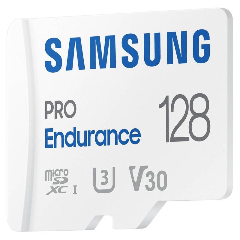 Paměťová karta Samsung Micro SDXC Pro Endurance 128GB UHS-I U1 SD adaptér, Paměťová, karta, Samsung, Micro, SDXC, Pro, Endurance, 128GB, UHS-I, U1, SD, adaptér
