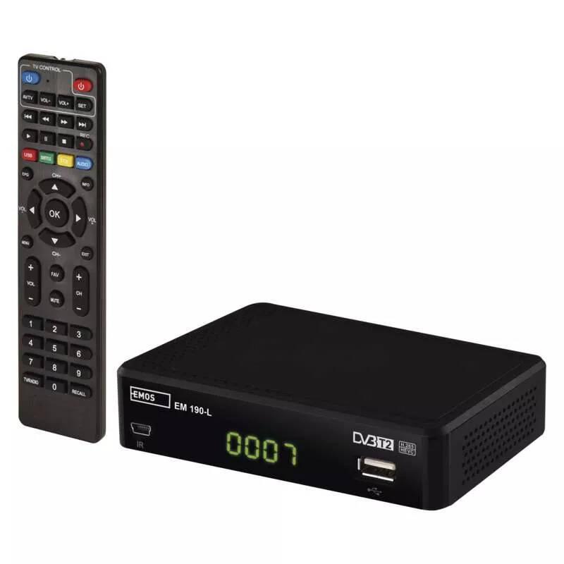 Set-top box EMOS EM190-L HD černý