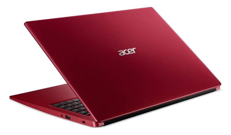 Notebook Acer Aspire 3 Microsoft 365 pro jednotlivce červený