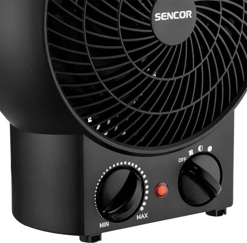 Teplovzdušný ventilátor Sencor SFH 7021BK, Teplovzdušný, ventilátor, Sencor, SFH, 7021BK