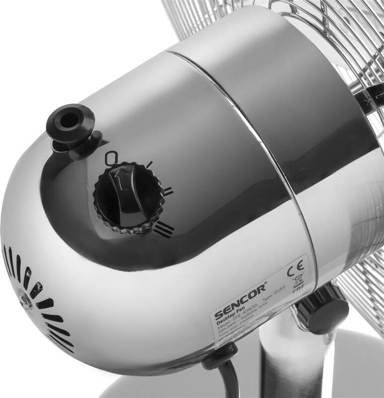 Ventilátor stolní Sencor SFE 4040SL, Ventilátor, stolní, Sencor, SFE, 4040SL