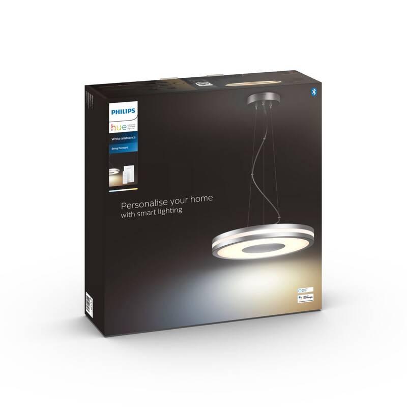 Závěsné svítidlo Philips Hue Being hliník, Závěsné, svítidlo, Philips, Hue, Being, hliník