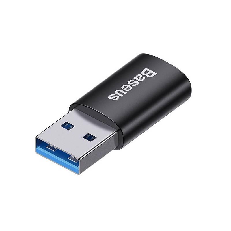 Redukce Baseus USB-A 3.1 USB-C, OTG černá