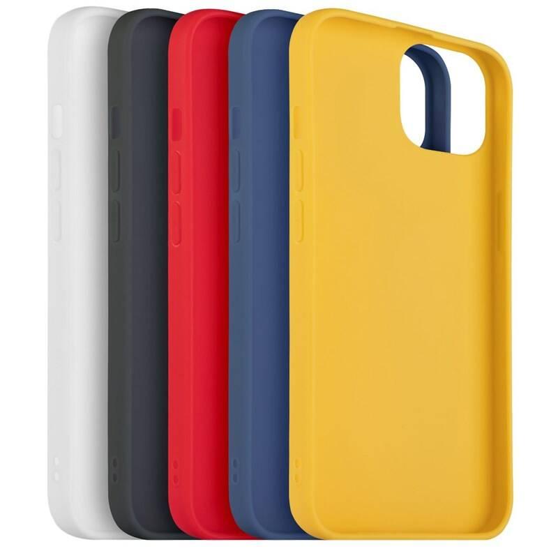 Set krytů na mobil FIXED Story na Apple iPhone 13 černý bílý červený modrý žlutý