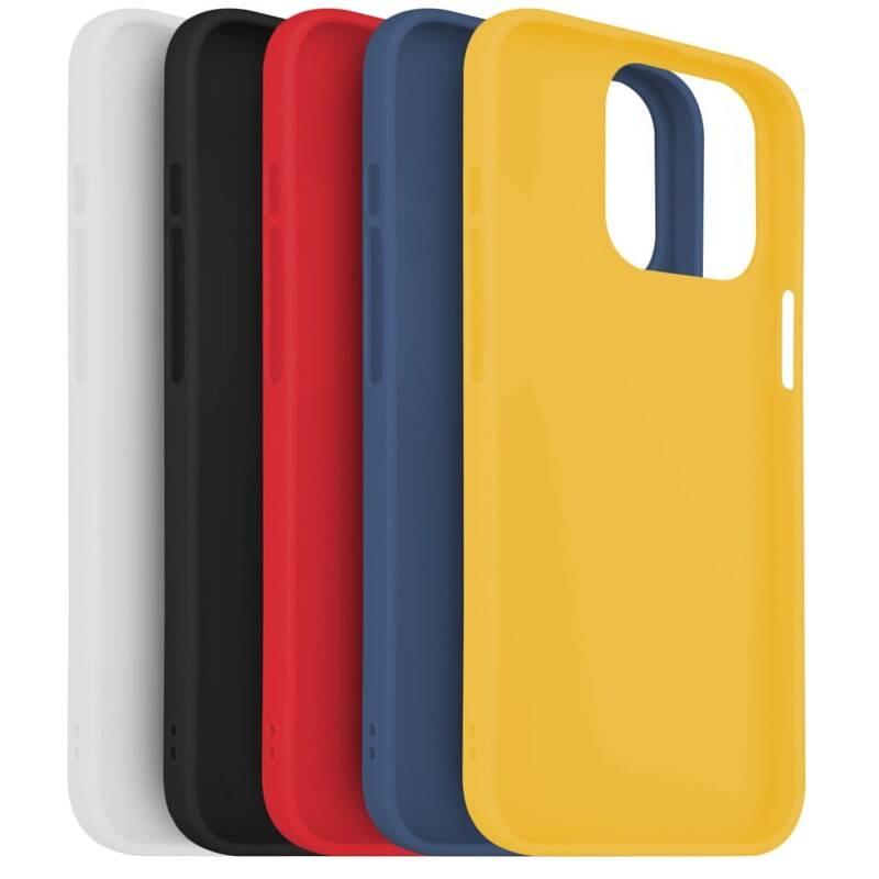 Set krytů na mobil FIXED Story na Apple iPhone 13 Mini černý bílý červený modrý žlutý
