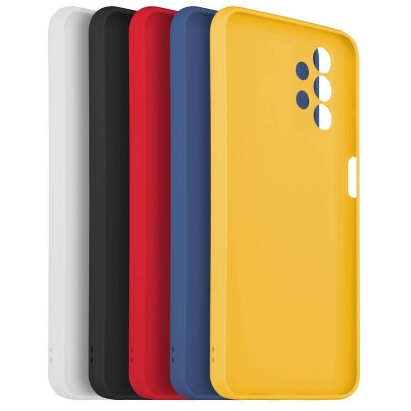 Set krytů na mobil FIXED Story na Samsung Galaxy A13 černý bílý červený modrý žlutý