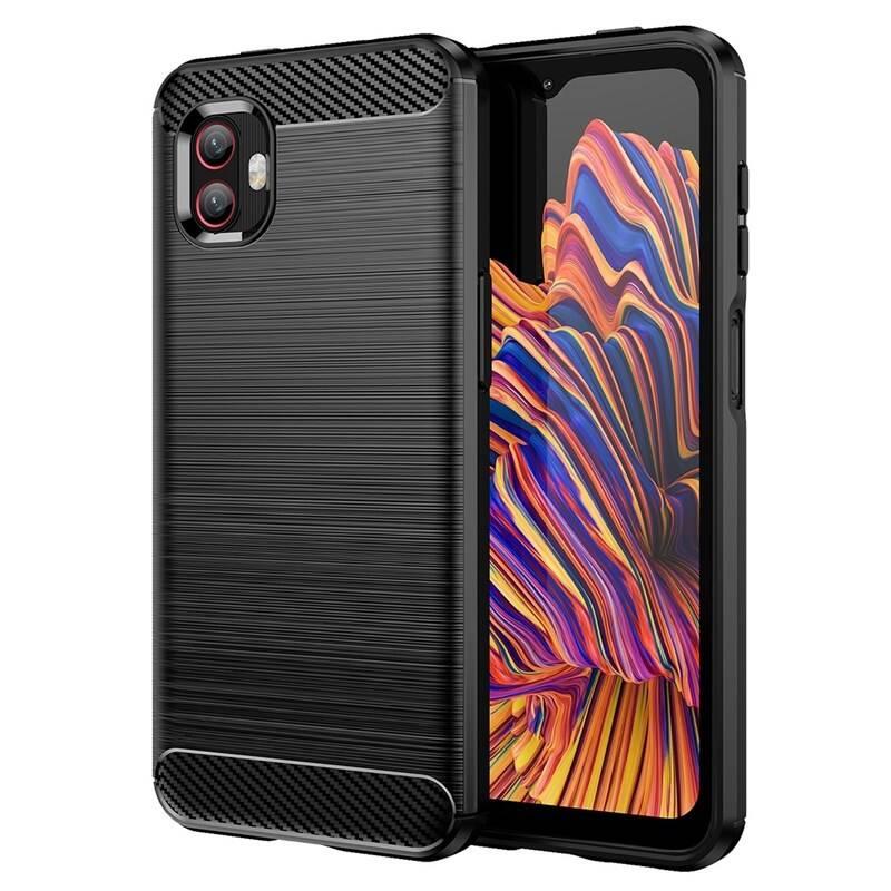 Kryt na mobil WG Carbon na Samsung Galaxy Xcover 6 Pro 5G černý