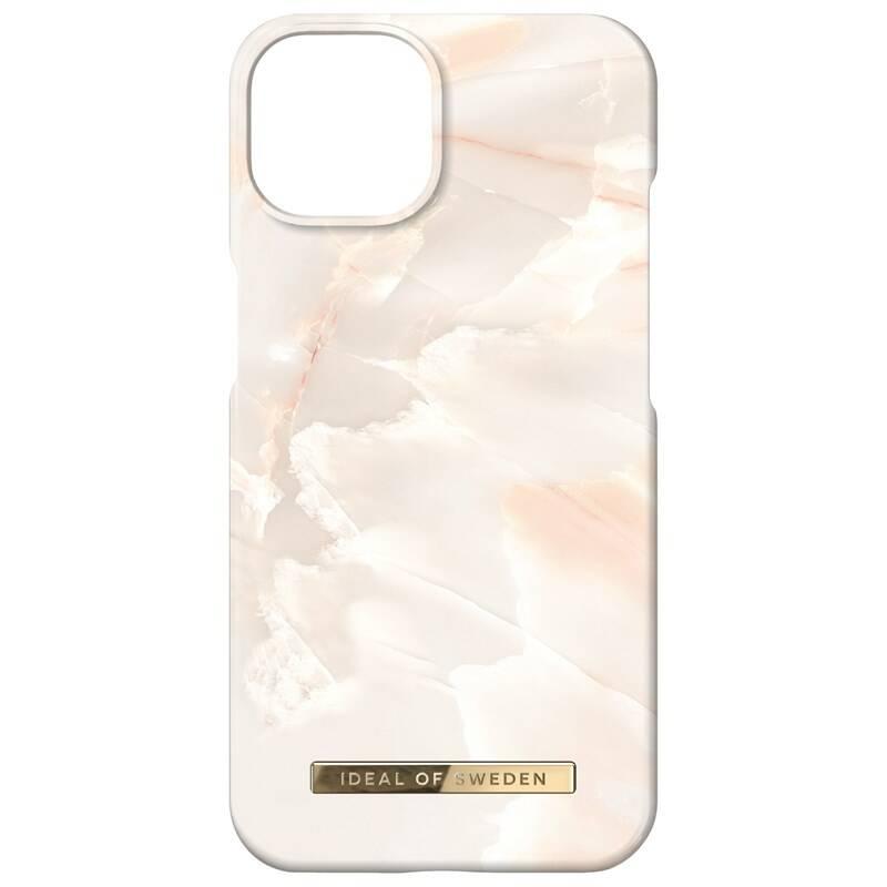 Kryt na mobil iDeal Of Sweden Fashion s Magsafe na iPhone 14 - Rose Pearl Marble