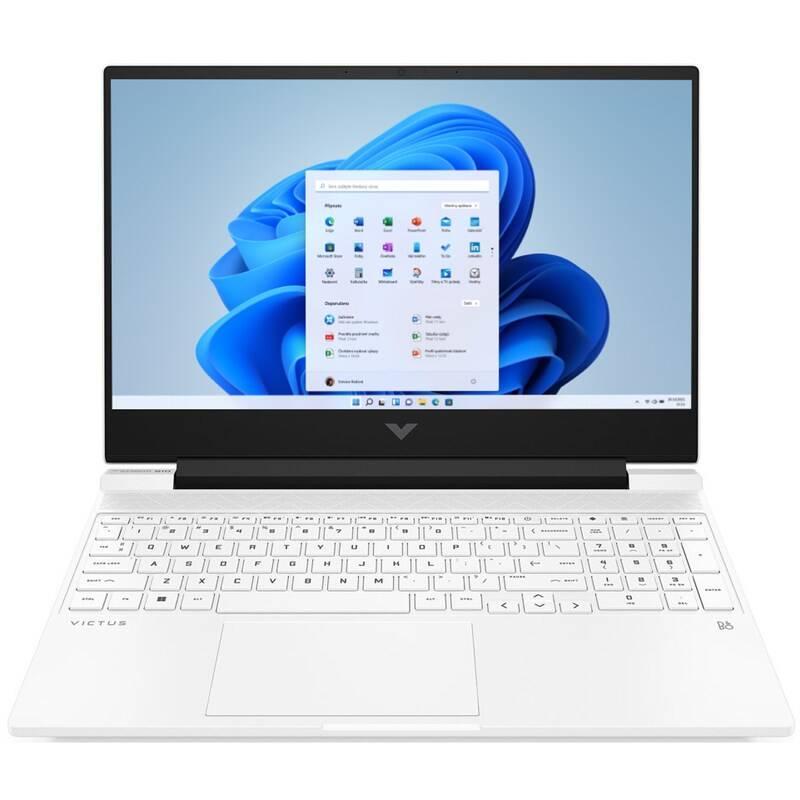 Notebook HP Victus by HP 15-fa0011nc bílý