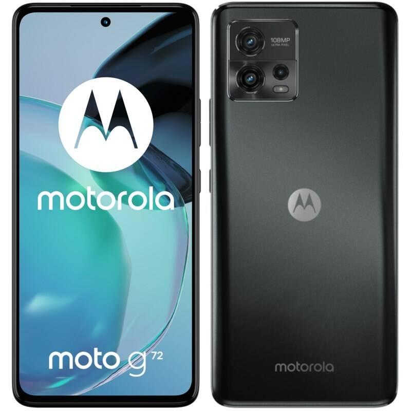 Mobilní telefon Motorola Moto G72 8 GB 128 GB šedý, Mobilní, telefon, Motorola, Moto, G72, 8, GB, 128, GB, šedý