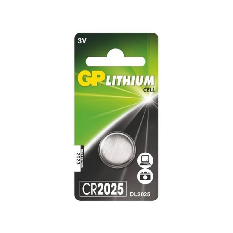 Baterie lithiová GP CR2025, Baterie, lithiová, GP, CR2025