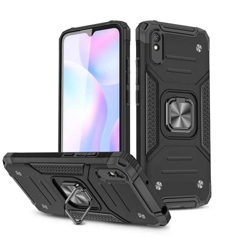 Kryt na mobil Lenuo Union Armor na Xiaomi Redmi 9A černý