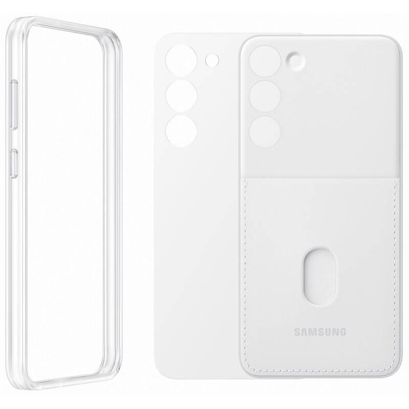 Kryt na mobil Samsung Frame na Galaxy S23 bílý, Kryt, na, mobil, Samsung, Frame, na, Galaxy, S23, bílý