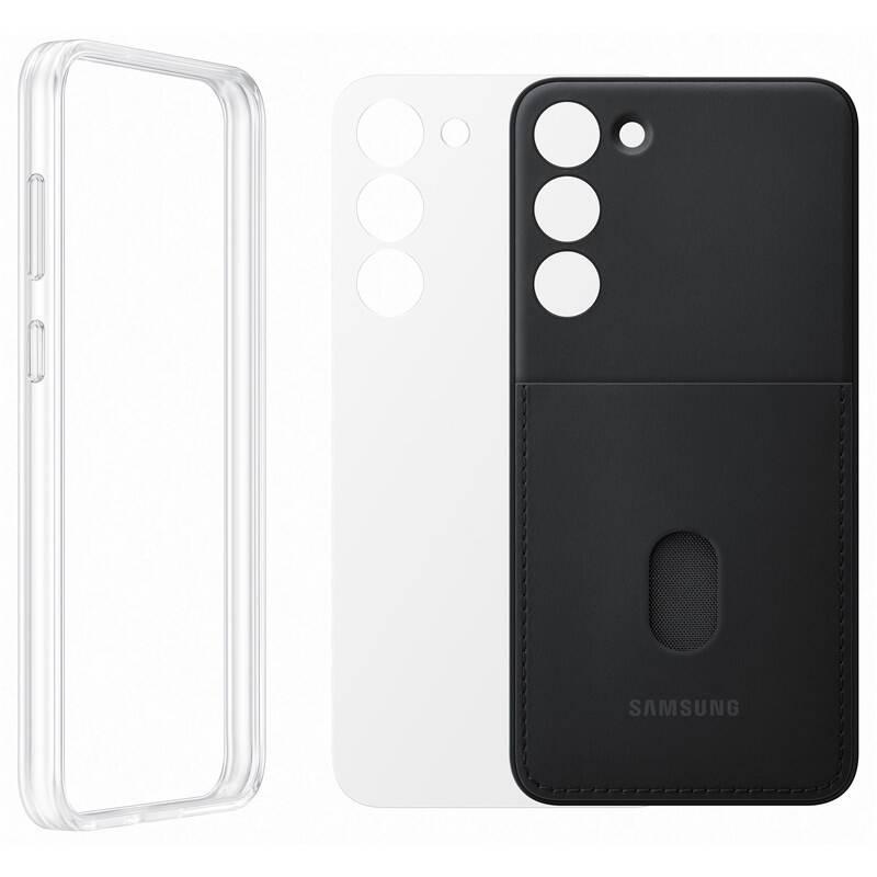 Kryt na mobil Samsung Frame na Galaxy S23 černý