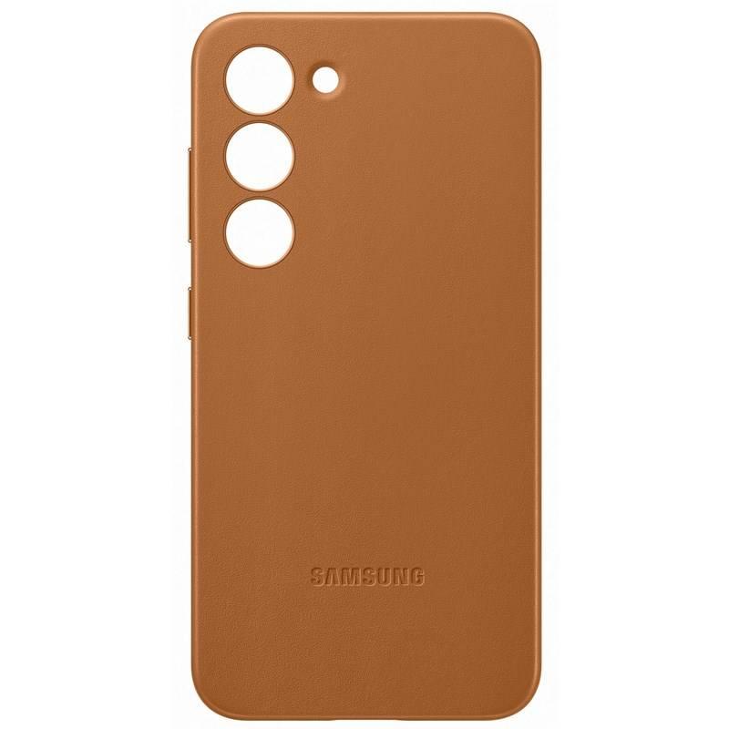 Kryt na mobil Samsung Leather na