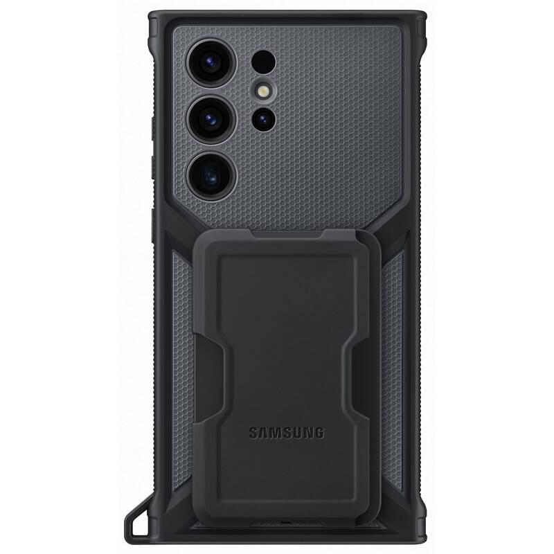 Kryt na mobil Samsung Rugged Gadget na Galaxy S23 Ultra černý