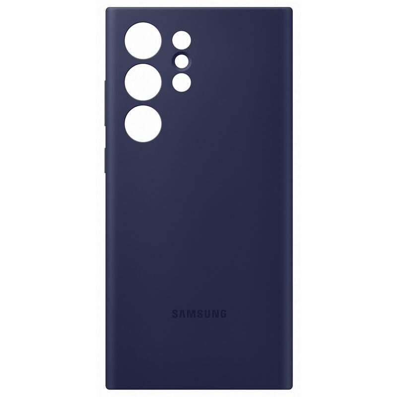 Kryt na mobil Samsung Silicone na Galaxy S23 Ultra modrý