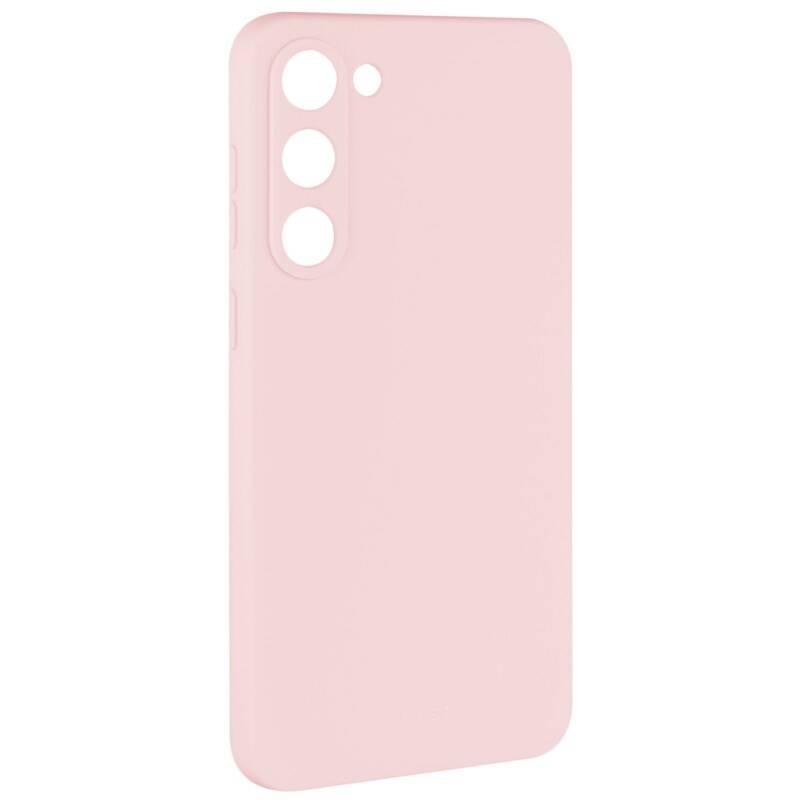 Kryt na mobil FIXED na Samsung Galaxy S23 růžový