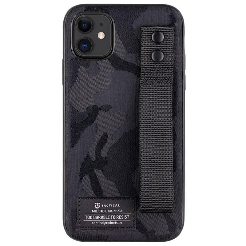 Kryt na mobil Tactical Camo Troop Drag Strap na Apple iPhone 11 černý, Kryt, na, mobil, Tactical, Camo, Troop, Drag, Strap, na, Apple, iPhone, 11, černý