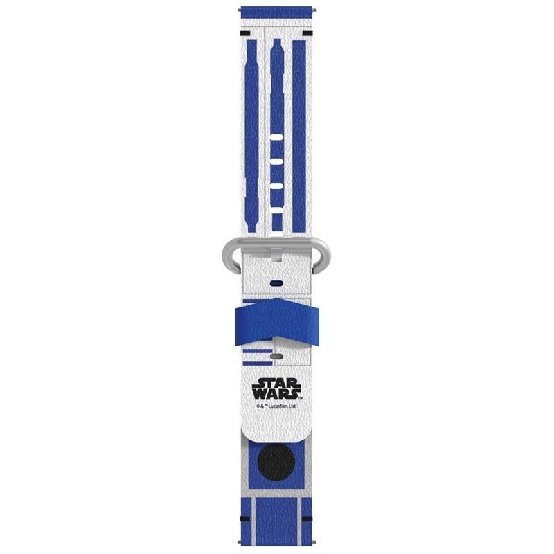 Řemínek Samsung Star Wars R2-D2 na Galaxy Watch5 bílý modrý