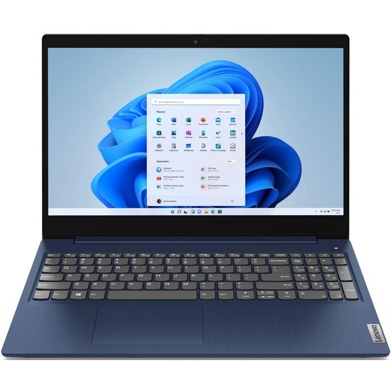 Notebook Lenovo IdeaPad 3 15IAU7 modrý