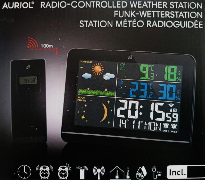 Meteostanice AURIOL IAN 392071-2201